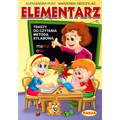 Elementarz. Teksty do czytania metodą sylabową | Polska Półka