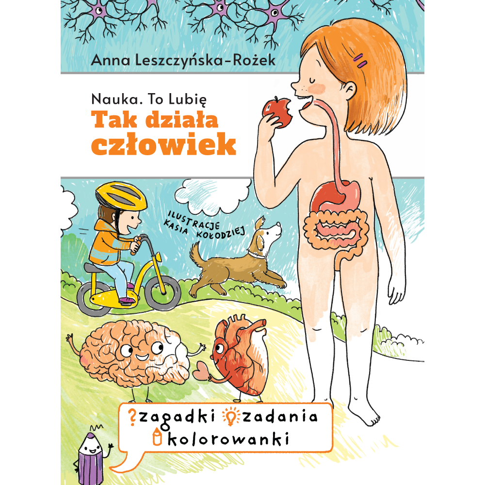 Tak działa człowiek. Zeszyt zabaw | Polska Półka