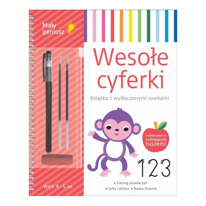 Wesołe cyferki. Mały geniusz | Polska Półka