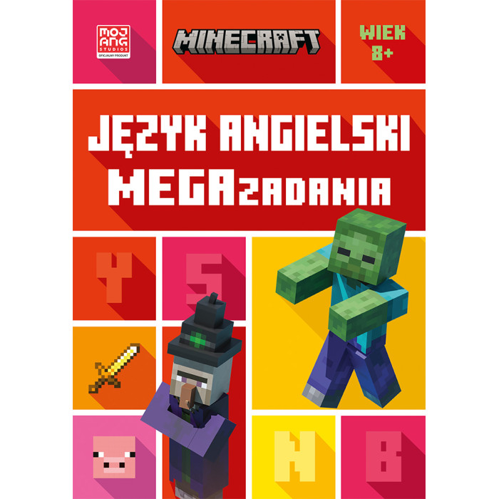 Język angielski. Megazadania 8. Minecraft | Polska Półka