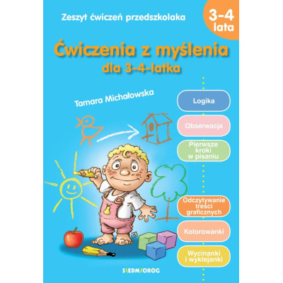 Ćwiczenia z myślenia dla 3-4-latka | Polska Półka
