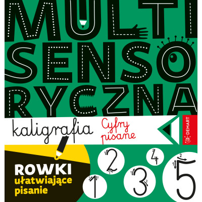 Cyfry pisane. Multisensoryczna kaligrafia | Polska Półka