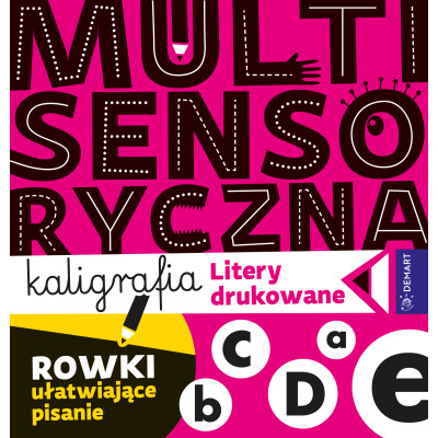 Litery drukowane. Multisensoryczna kaligrafia | Polska Półka