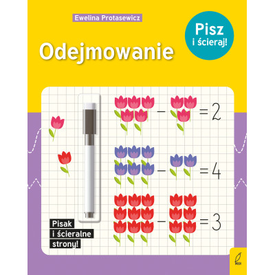 Odejmowanie. Pisz i ścieraj! | Polska Półka