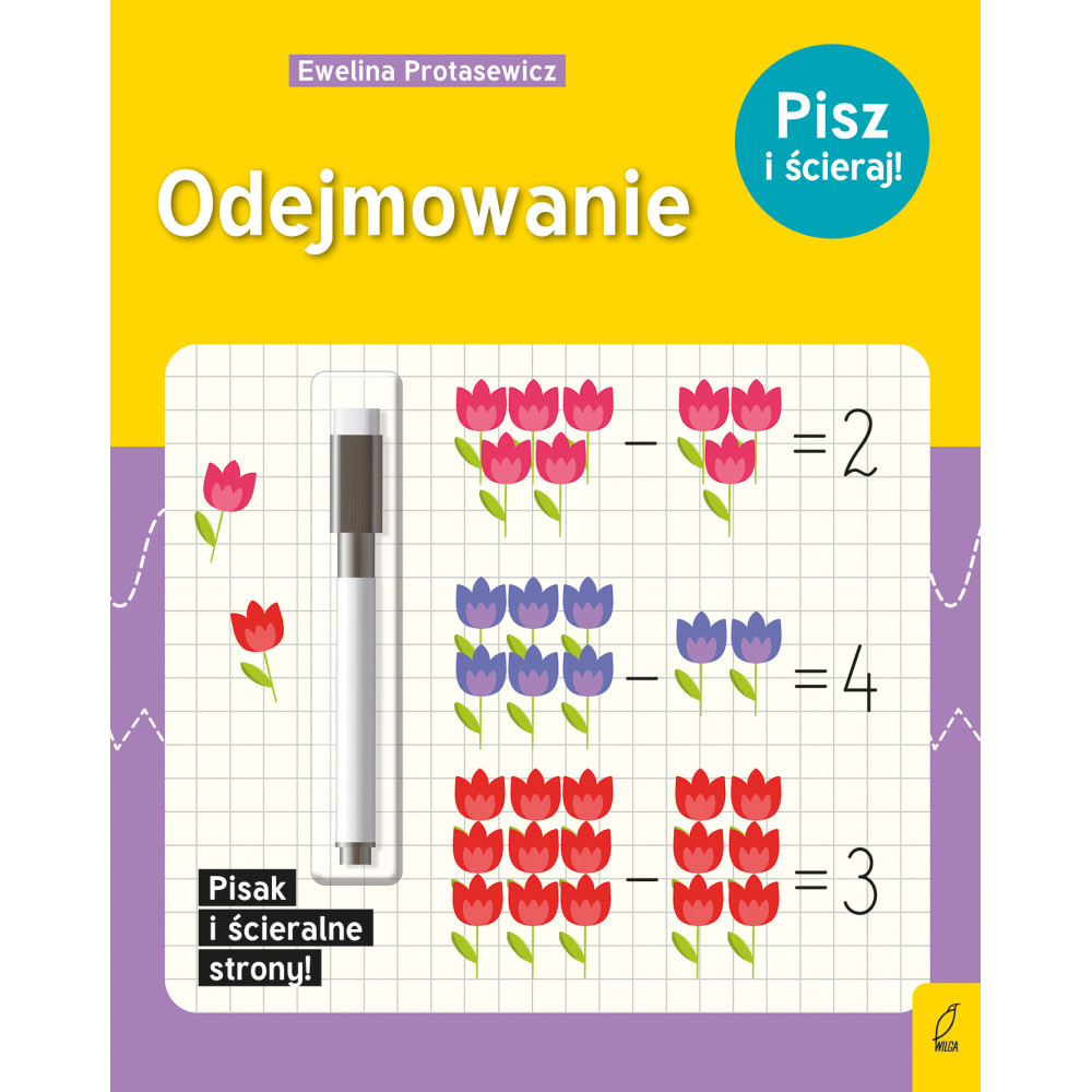 Odejmowanie. Pisz i ścieraj! | Polska Półka