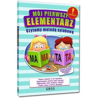 Mój pierwszy elementarz. Czytamy metodą sylabową | Polska Półka