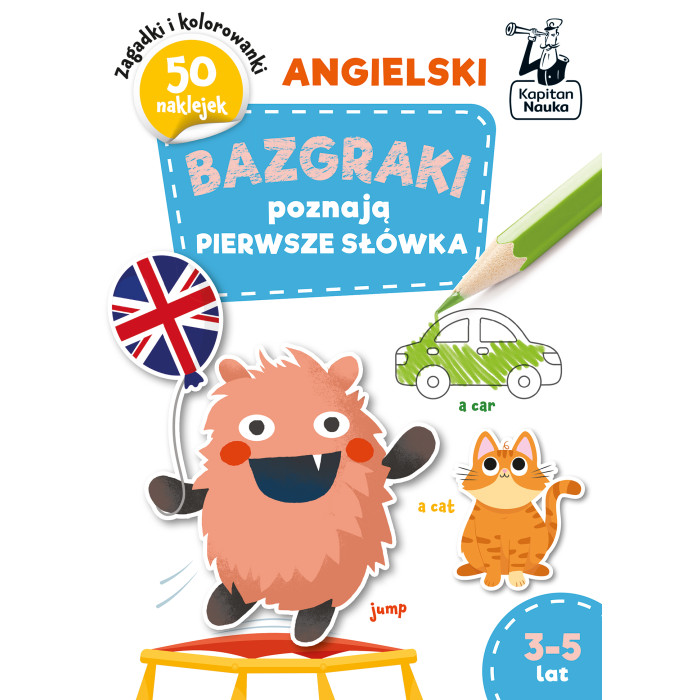 Angielski. Bazgraki poznają pierwsze słówka. Bazgraki | Polska Półka