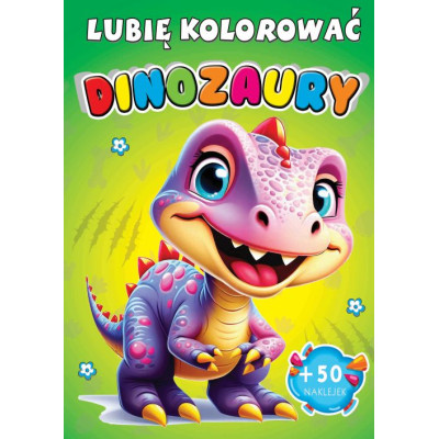Dinozaury. Lubię kolorować | Polska Półka