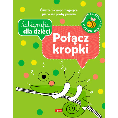Połącz kropki. Kaligrafia dla dzieci | Polska Półka