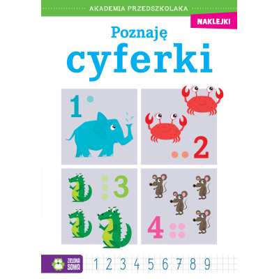 Poznaję cyferki. Akademia przedszkolaka | Polska Półka
