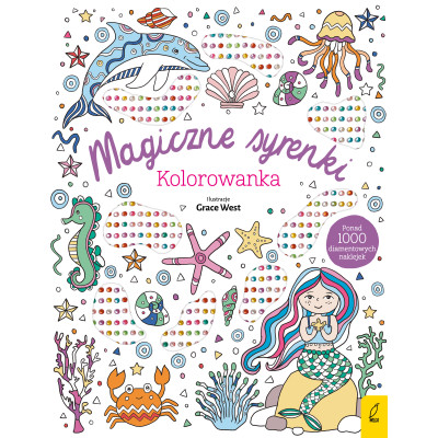 Magiczne syrenki. Wypukłe naklejki | Polska Półka