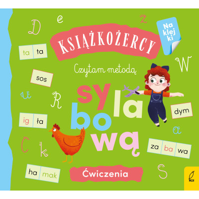 Czytam metodą sylabową. Książkożercy. Ćwiczenia | Polska Półka