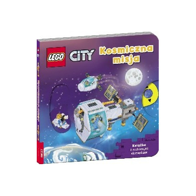 LEGO City Kosmiczna misja Książka z ruchomymi elementami PPS-6006 | Polska Półka
