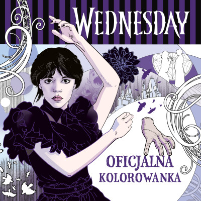 Wednesday. Oficjalna kolorowanka | Polska Półka