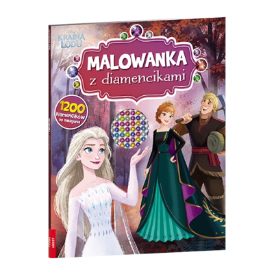 Disney Kraina Lodu Malowanka z diamencikami DKO-9102 | Polska Półka