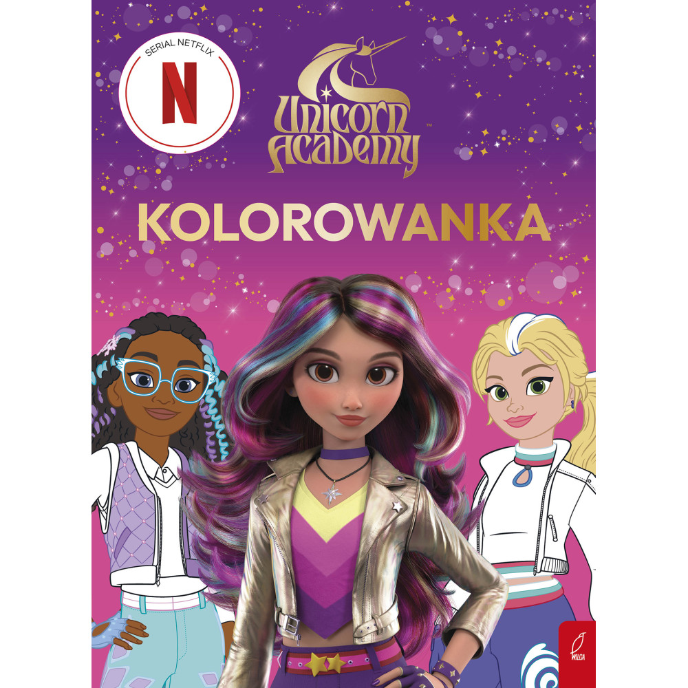 Unicorn Academy. Kolorowanka | Polska Półka