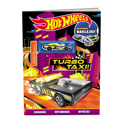 Mattel Hot Wheels Turbo taxi! FLA-1606 | Polska Półka