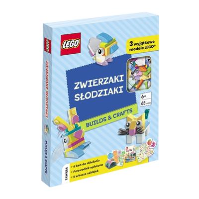 LEGO Books Build & Fold Crafts Zwierzaki Słodziaki Z NCB-6601 | Polska Półka