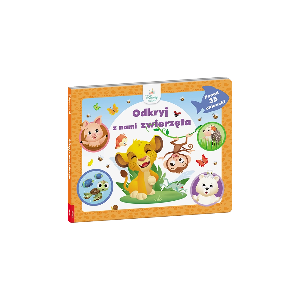 Disney Maluch Odkryj z nami zwierzęta OK-9204 | Polska Półka
