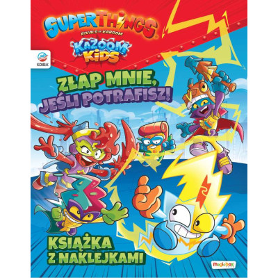 SuperThings. Książka z naklejkami | Polska Półka