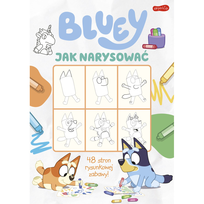 Jak narysować. Bluey | Polska Półka