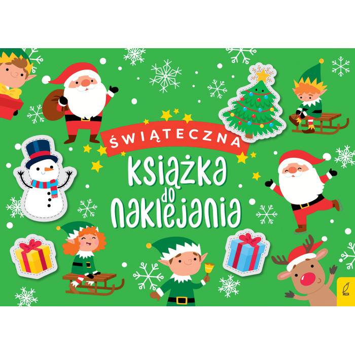 Świąteczna książka do naklejania | Polska Półka