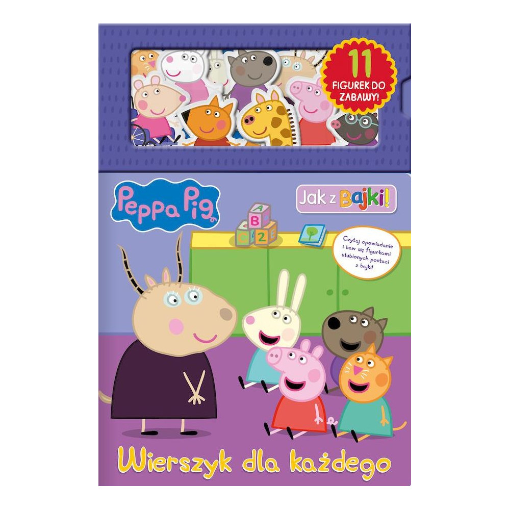 Wierszyk dla każdego. Świnka Peppa. Jak z bajki | Polska Półka