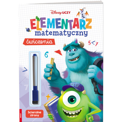 Disney uczy Elementarz matematyczny Ćwiczenia USM-9301 | Polska Półka