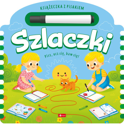 Szlaczki. Książka z pisakiem | Polska Półka