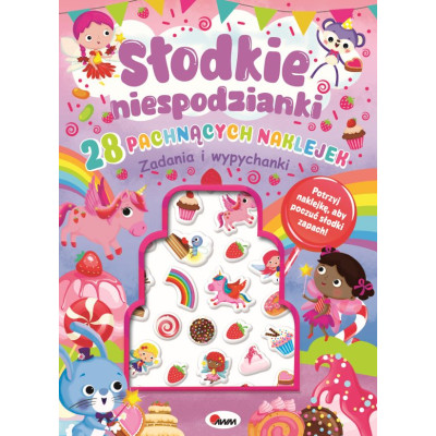 Słodkie niespodzianki. 28 pachnących naklejek | Polska Półka