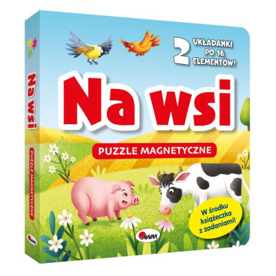 Na wsi. Puzzle magnetyczne | Polska Półka