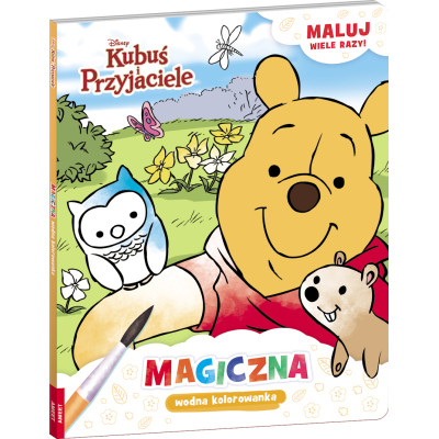 Disney Kubuś i przyjaciele. Magiczna wodna kolorowanka | Polska Półka