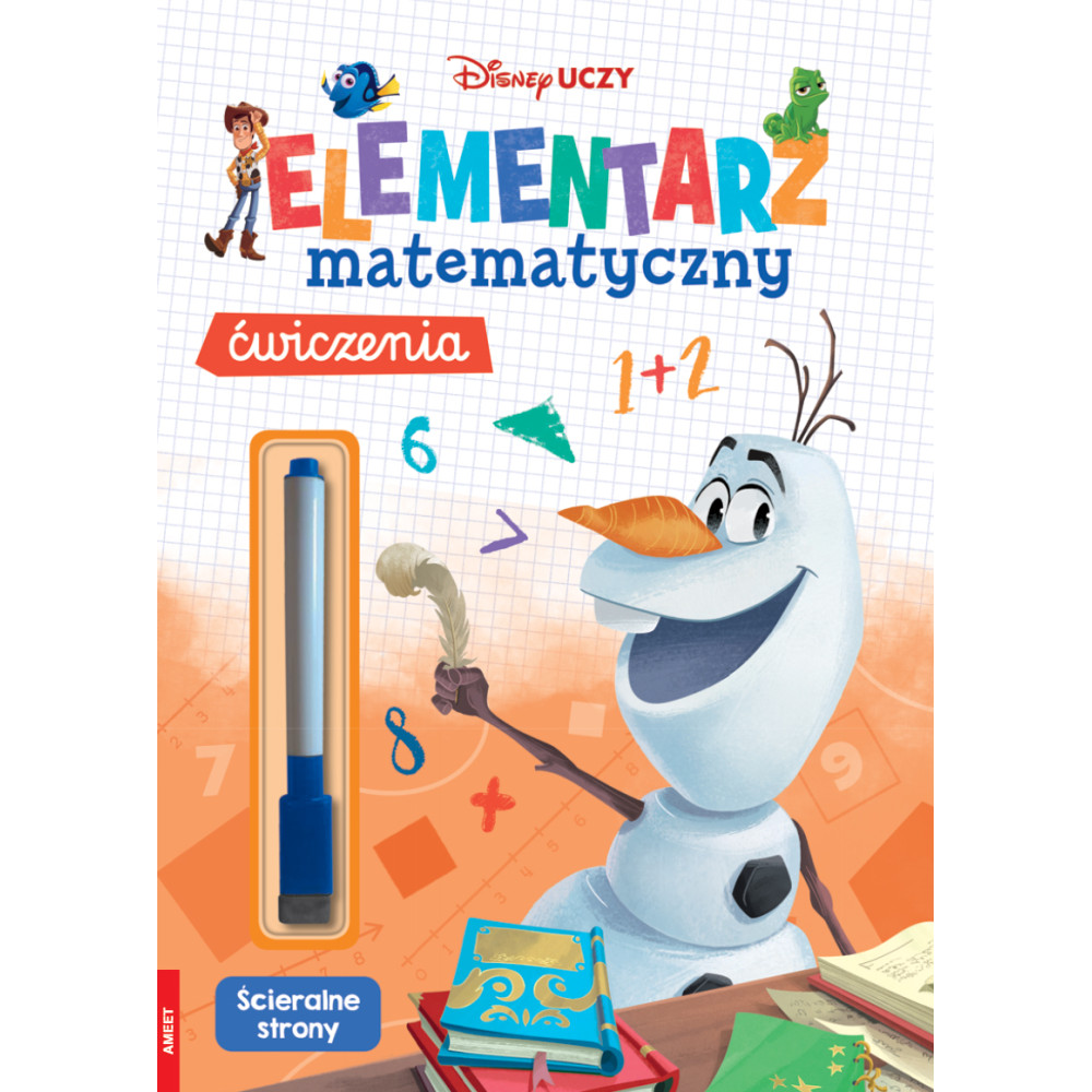 Disney uczy mix Elementarz matematyczny Ćwiczenia USM-9302 | Polska Półka