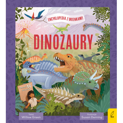 Encyklopedia z okienkami. Dinozaury. Encyklopedia z okienkami | Polska Półka