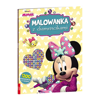 Disney Minnie Malowanka z diamencikami DKO-9103 | Polska Półka