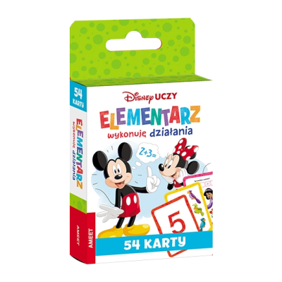 Disney uczy Elementarz wykonuję działania karty UEK-9303 | Polska Półka