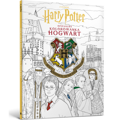 Harry Potter. Hogwart. Kolorowanka | Polska Półka