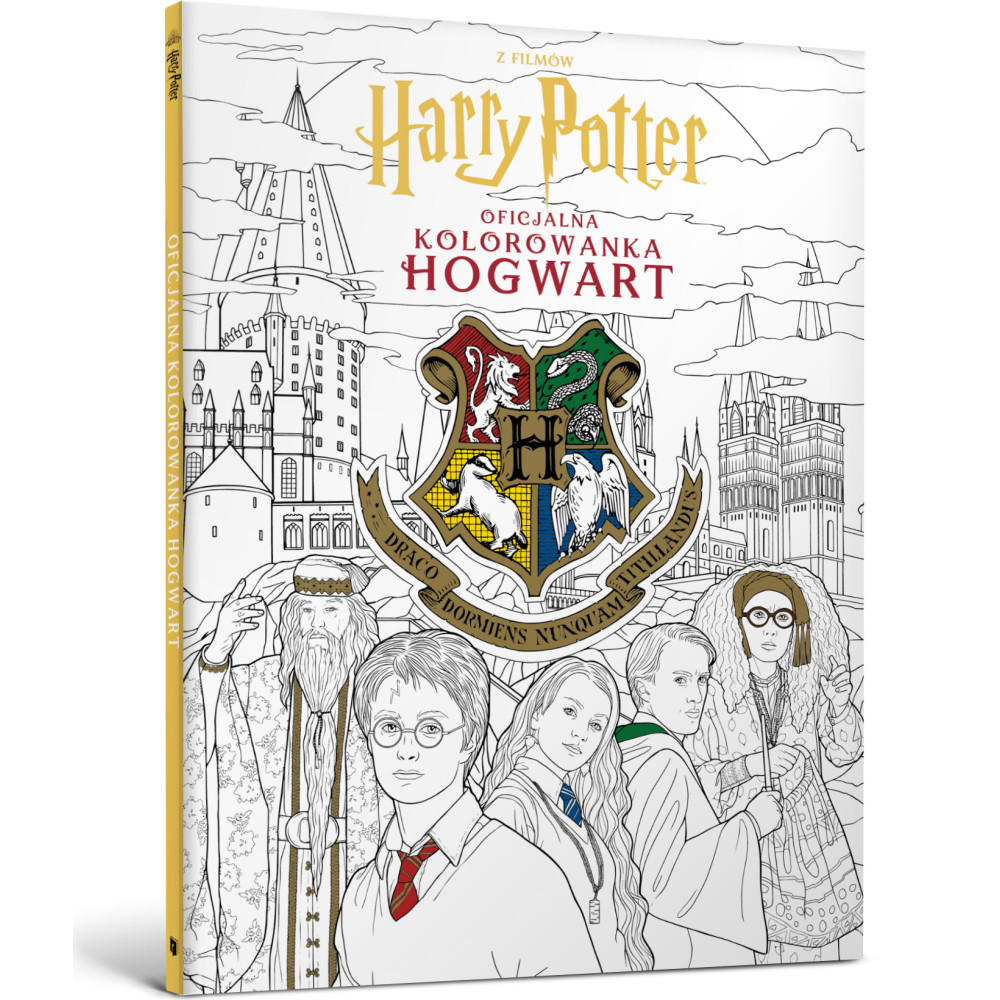 Harry Potter. Hogwart. Kolorowanka | Polska Półka