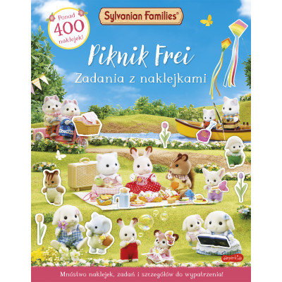 Piknik Frei. Zadania z naklejkami. Sylvanian Families | Polska Półka