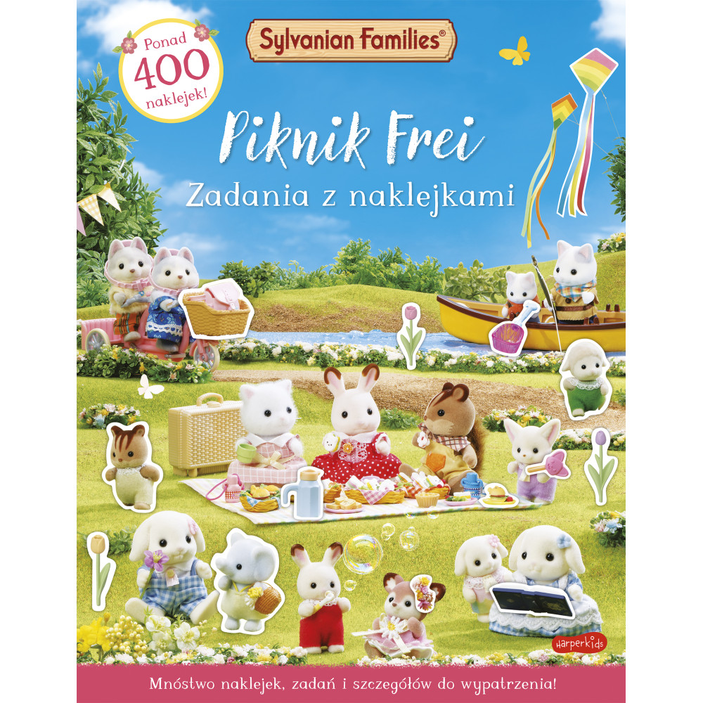 Piknik Frei. Zadania z naklejkami. Sylvanian Families | Polska Półka