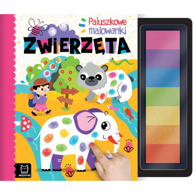 Zwierzęta. Paluszkowe malowanki | Polska Półka
