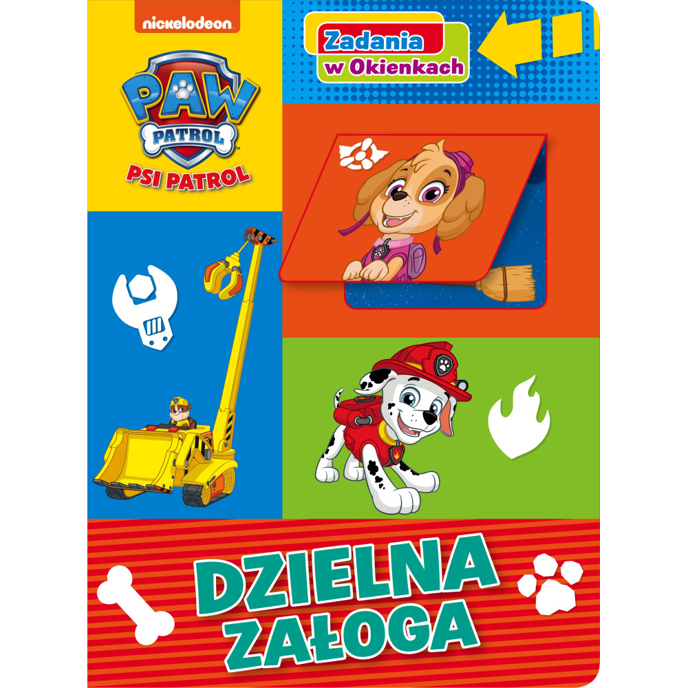 Dzielna załoga. Zadania w Okienkach. Psi Patrol | Polska Półka