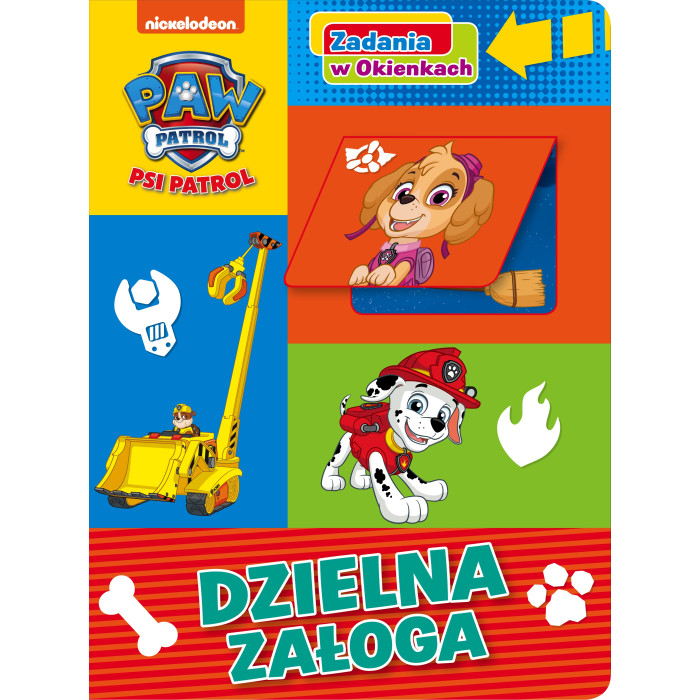 Dzielna załoga. Zadania w Okienkach. Psi Patrol | Polska Półka