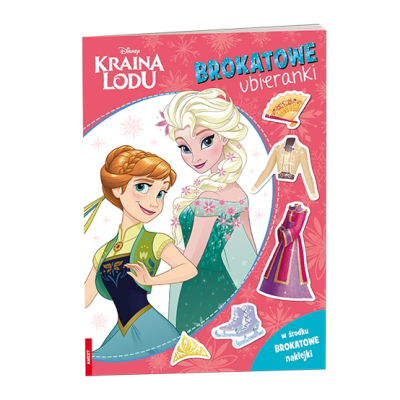 Disney Kraina Lodu Brokatowe ubieranki SDLB-9110 | Polska Półka