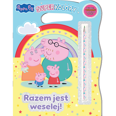 Razem jest weselej. Świnka Peppa. SuperKolory | Polska Półka