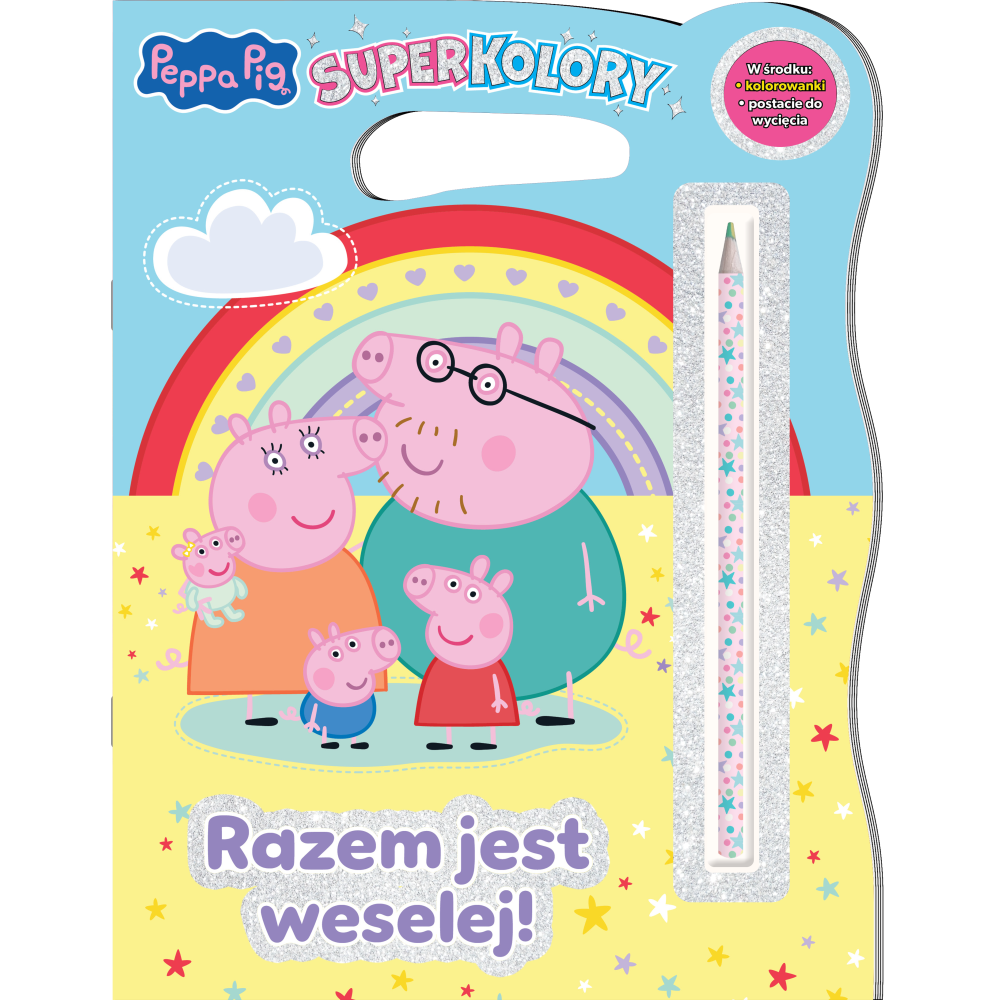 Razem jest weselej. Świnka Peppa. SuperKolory | Polska Półka