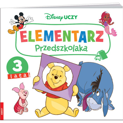 Disney uczy Elementarz przedszkolaka 3 lata UEP-9308 | Polska Półka