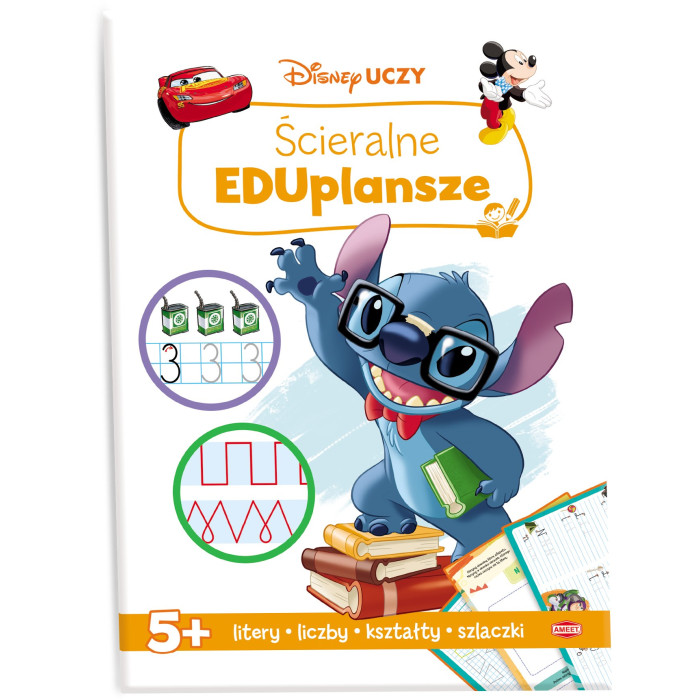 Disney Uczy Ścieralne EDUplansze UMA-9301 | Polska Półka