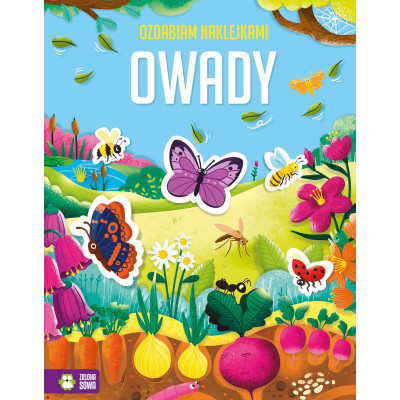 Owady. Ozdabiam naklejkami | Polska Półka