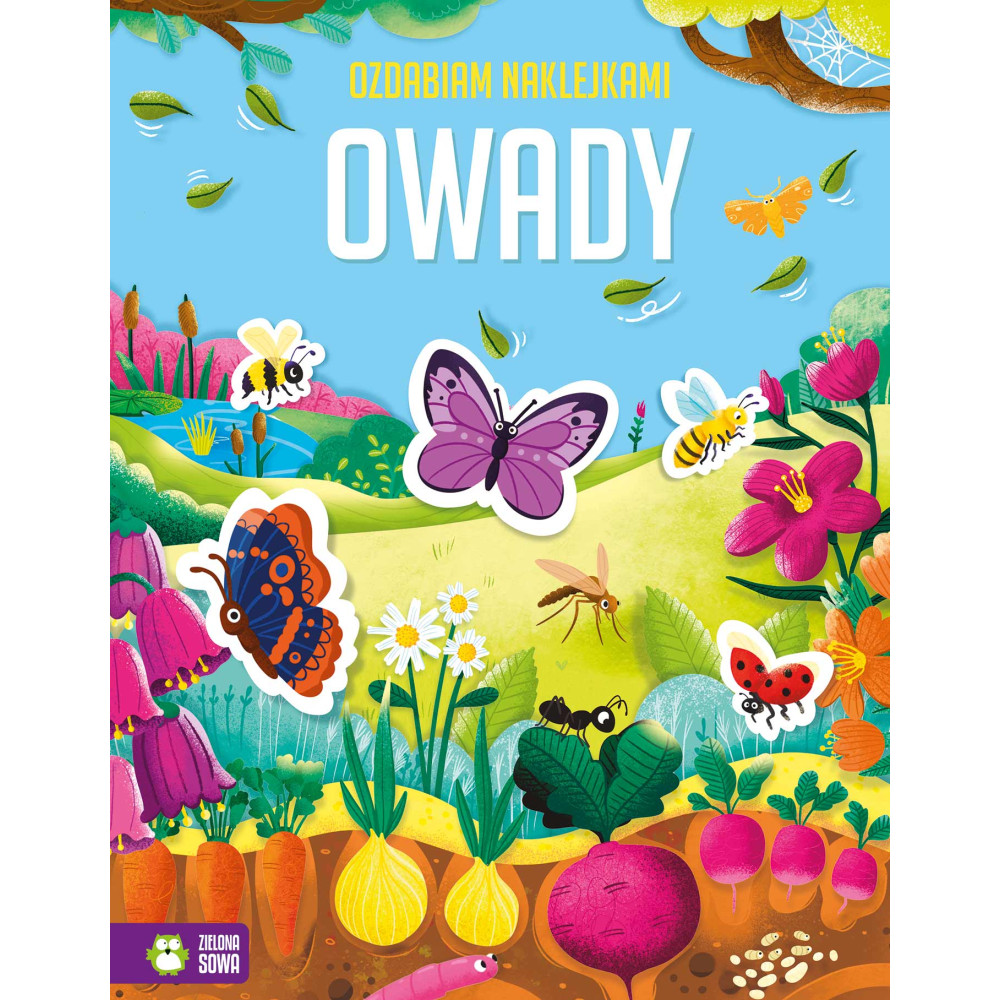 Owady. Ozdabiam naklejkami | Polska Półka